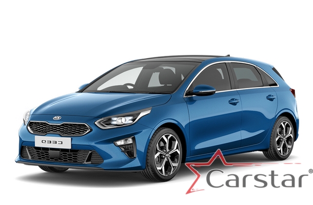 Двухслойные коврики EVA для Kia Ceed III (2018->)